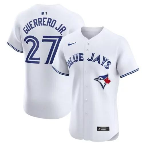 Vladimir Guerrero 27 Jersey White Toronto Blue Jays Men Home Elite