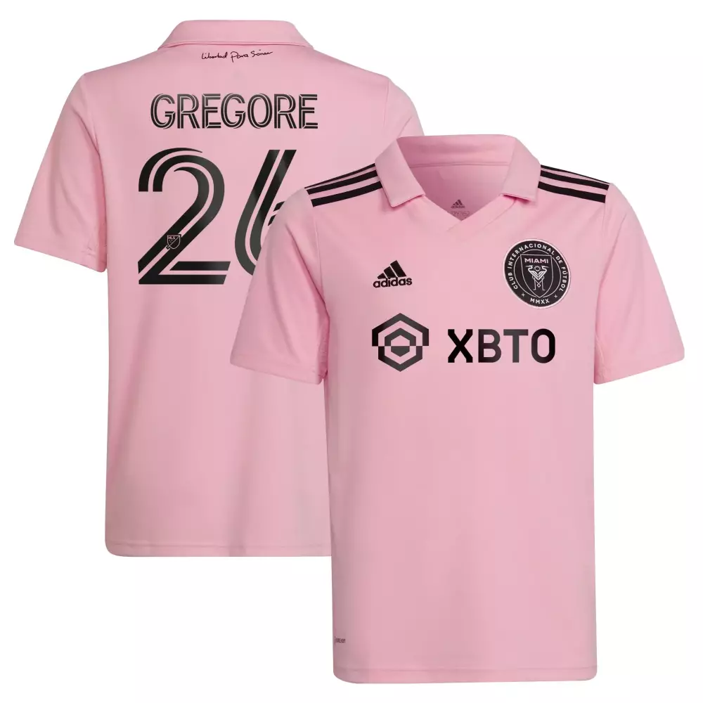 Messi Inter 26 Miami Cf Jersey Pink Mls Men Replica Black