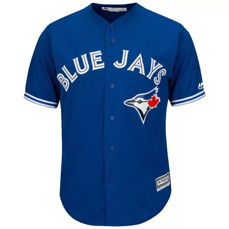 Randal Grichuk Toronto Blue Jays Jersey Royal Majestic Men White Red Alternate Cool