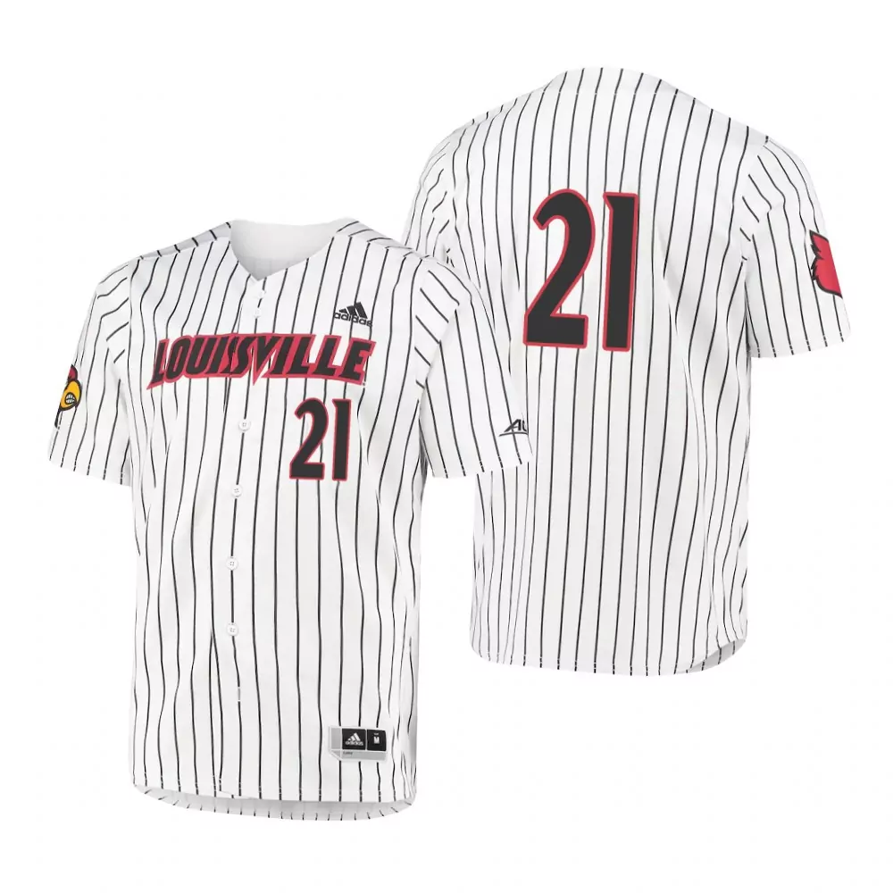Golden Gift 21 Jersey White Louisville Cardinals Black Red Personalized