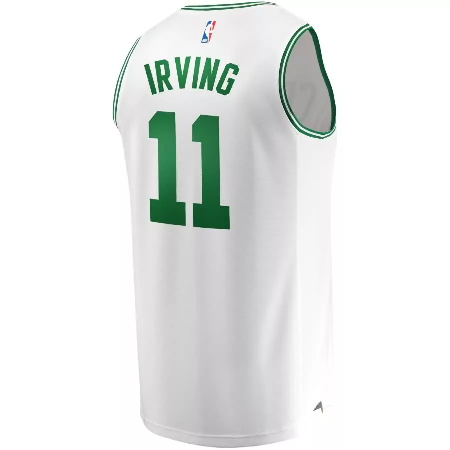 Kyrie Irving 11 Boston Celtics Jersey White Men Green Replica