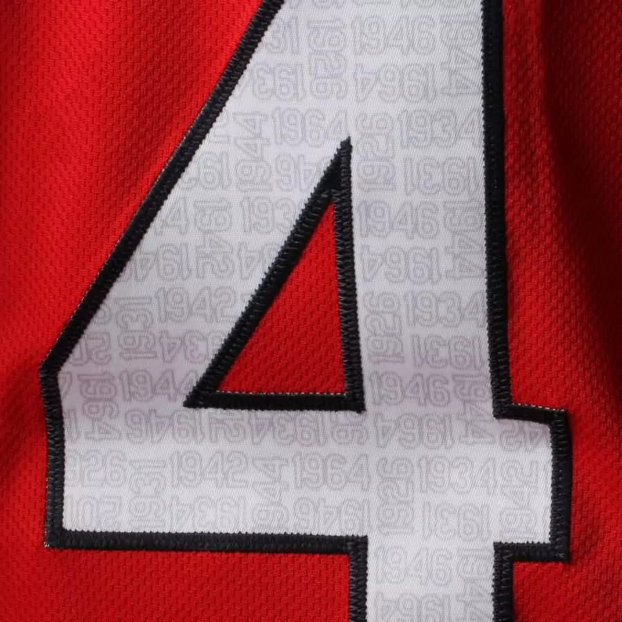 Patrick Mahomes 4 Jersey Red Kansas City Chiefs Men Standard Split Design White Black