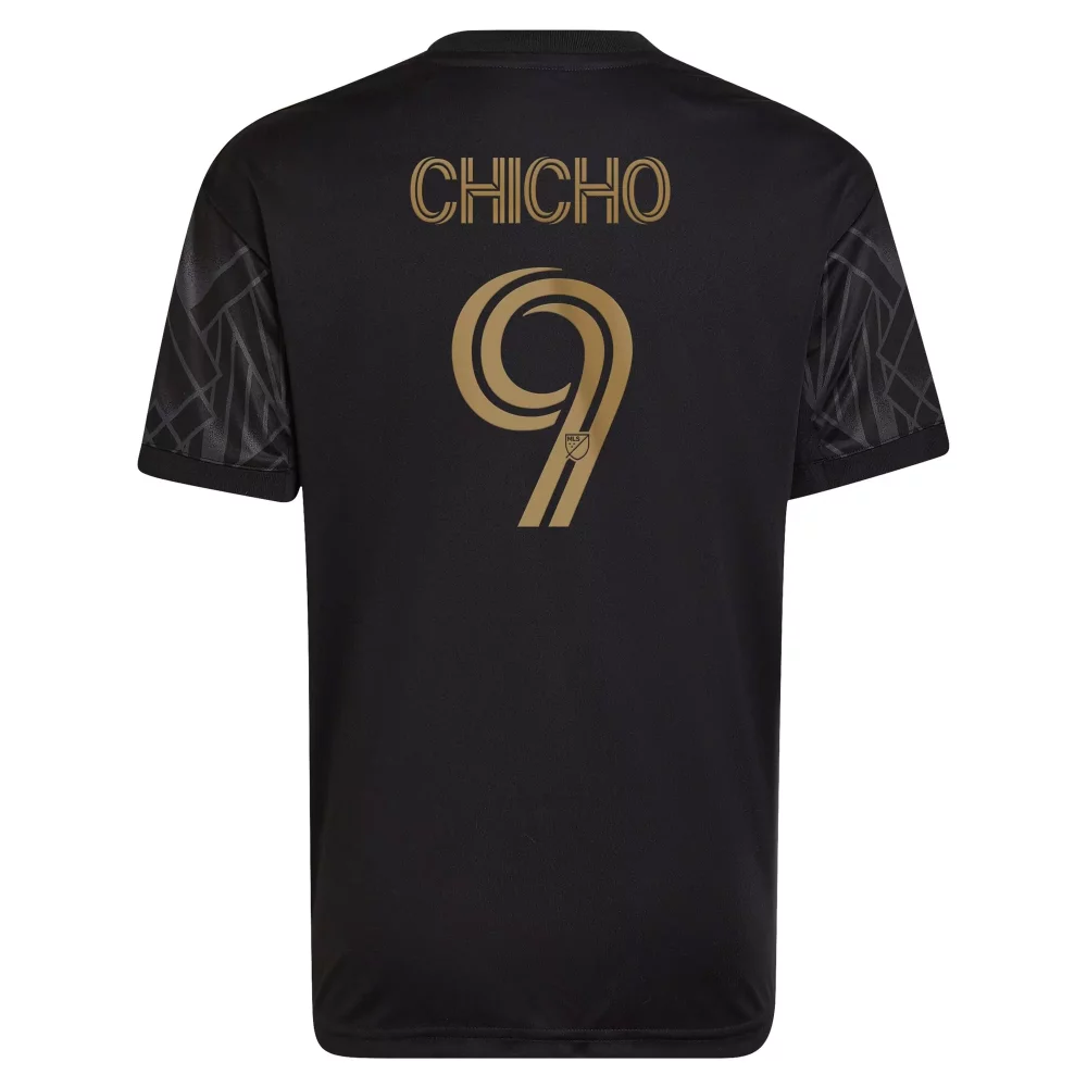 Chicho 9 Lafc Jersey Black Gold Anniversary