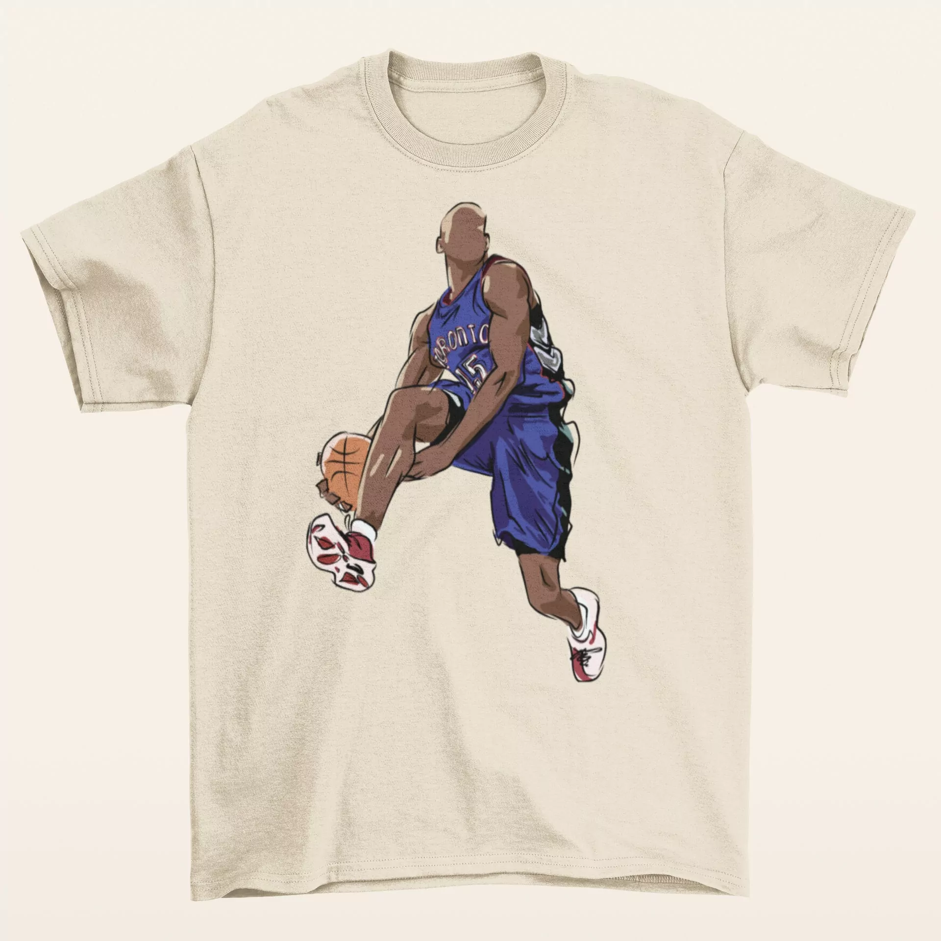 Klay Thompson 15 Toronto Raptors Jersey Blue Men Red White