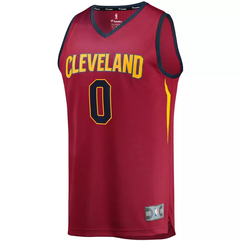 Cleveland Cavaliers Jersey Maroon Men Gold Navy Replica Icon