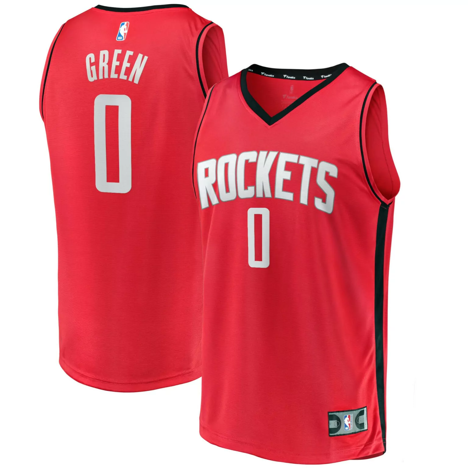 Green Rockets Jersey Red Men Black White Icon
