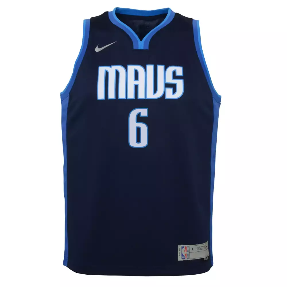 Luka Doncic 77 Dallas Mavericks Jersey Navy Men Replica Light Blue White Swingman