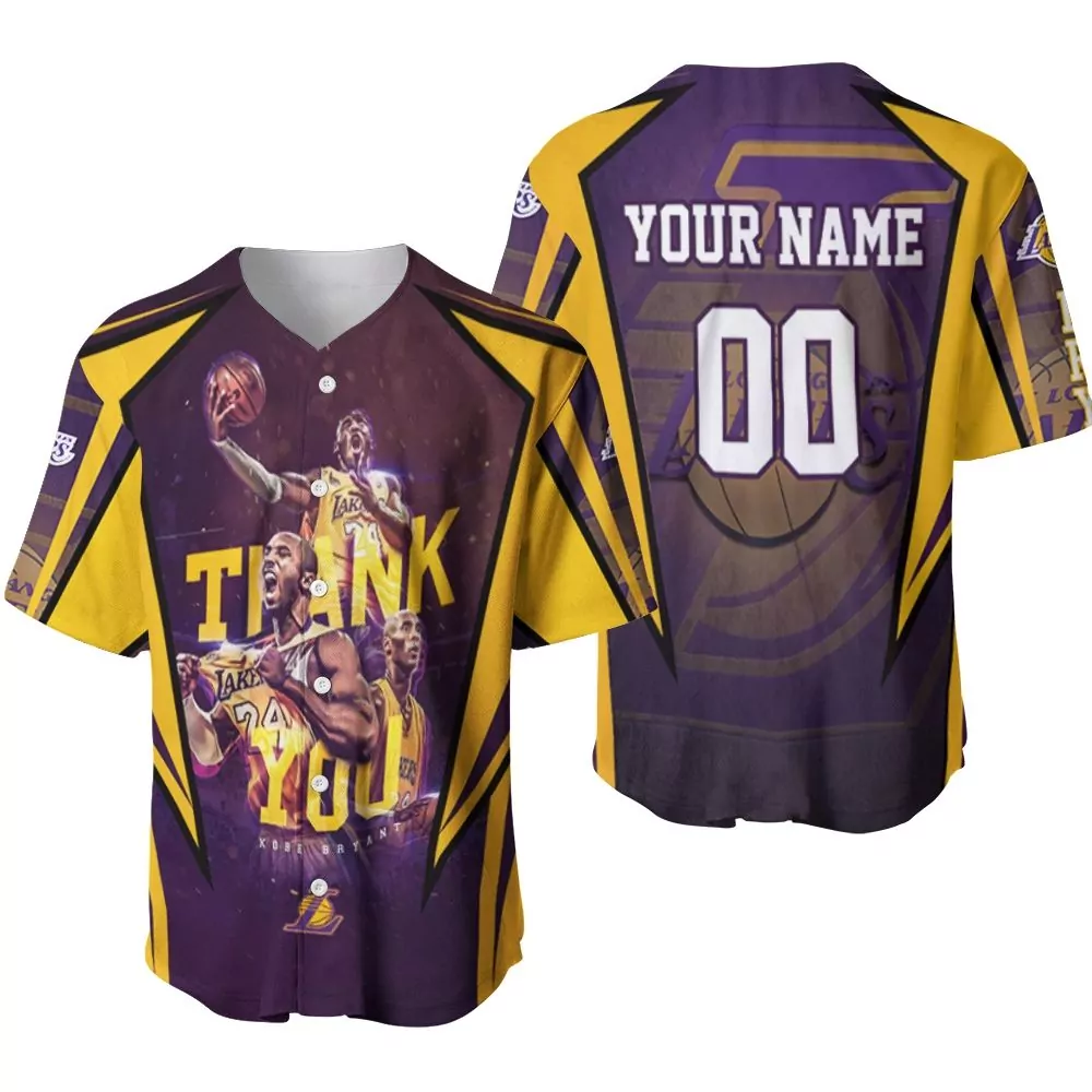 Custom Los Angeles Lakers Jersey Purple Men Design Gold Yellow Personalized