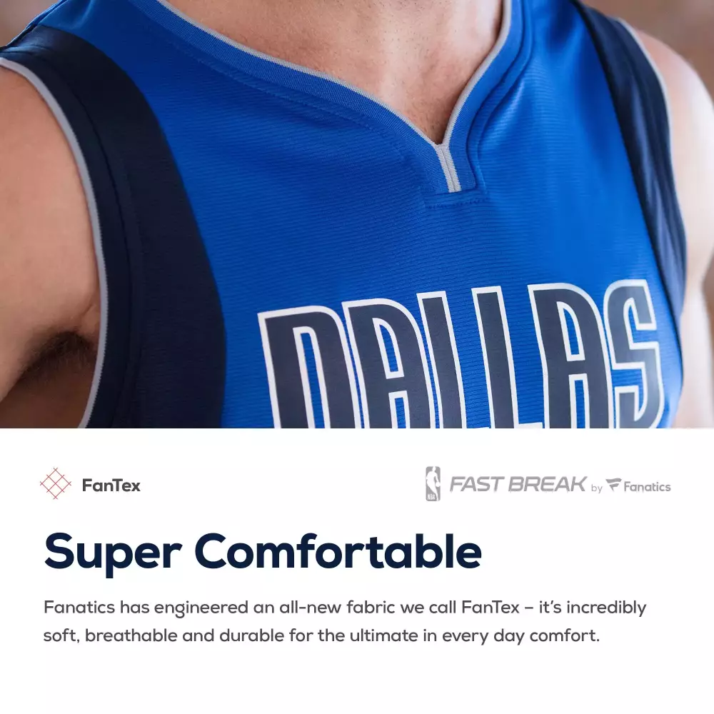 Luka Doncic 77 Dallas Mavericks Jersey Blue Men Replica White Navy Icon