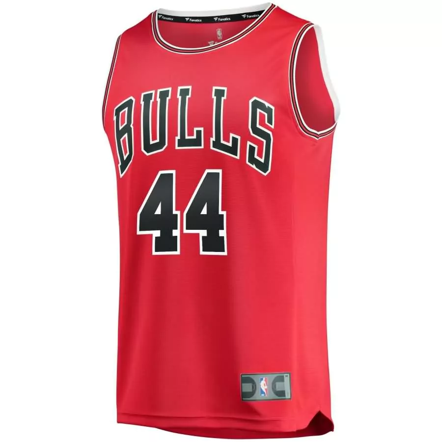 Nikola Mirotic 44 Chicago Bulls Jersey Red Men NBA White Black Replica Icon