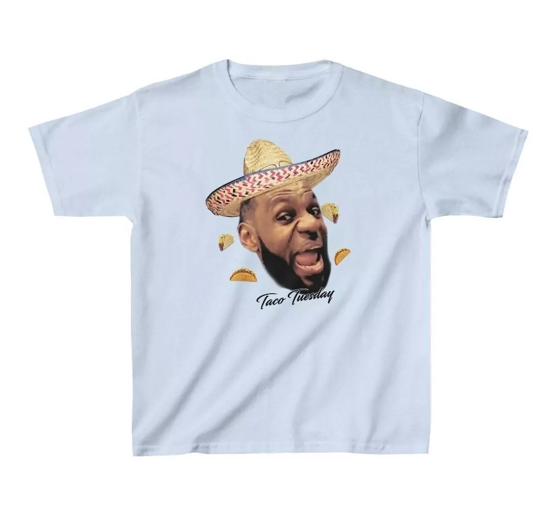 Kawhi Leonard 23 Jersey Light Blue Los Angeles Lakers Men Taco Tuesday Red Yellow