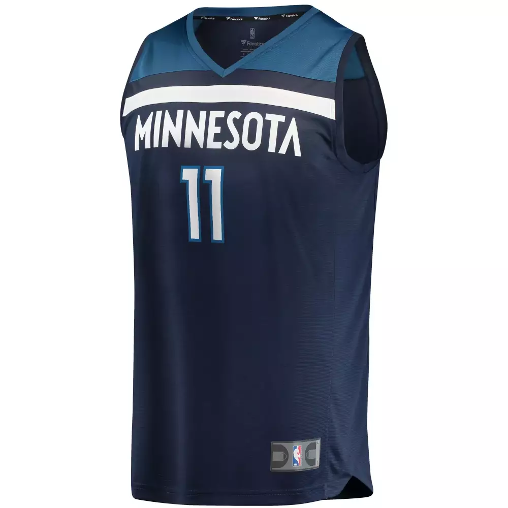 Naz Reid 11 Jersey Navy Minnesota Timberwolves Men Teal White Icon