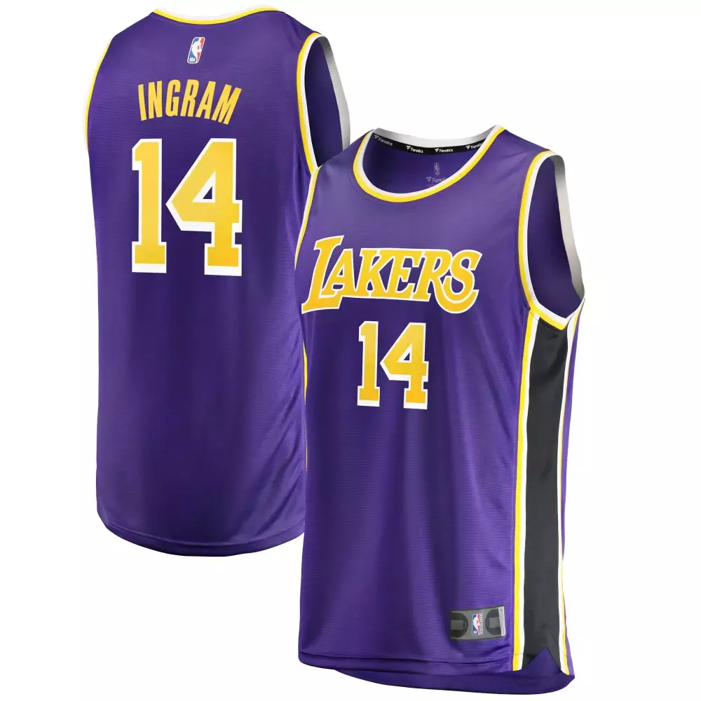 Golden Gift 14 Lakers Jersey Purple Men Yellow White Black