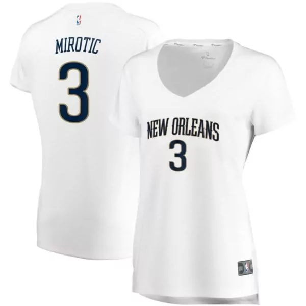 Nikola Mirotic 44 Chicago Bulls Jersey Red Men NBA White Black Replica Icon Nikola Mirotic 44 Chicago Bulls Jersey Red Men NBA White Black Replica Icon