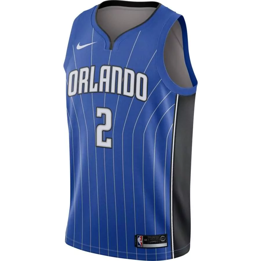 Orlando 2 Magic Jersey Blue Men White Black Gray Swingman Icon