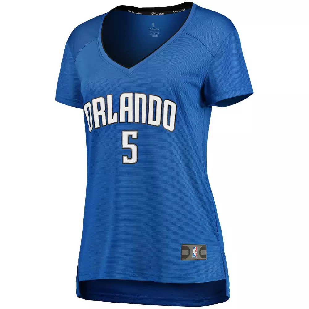 Orlando 5 Magic Jersey Blue Women White Black Icon