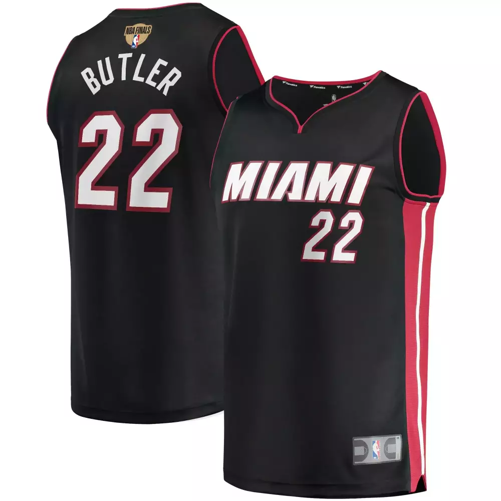 Jimmy Butler 22 Miami Jersey Black Finals Men Red White Icon