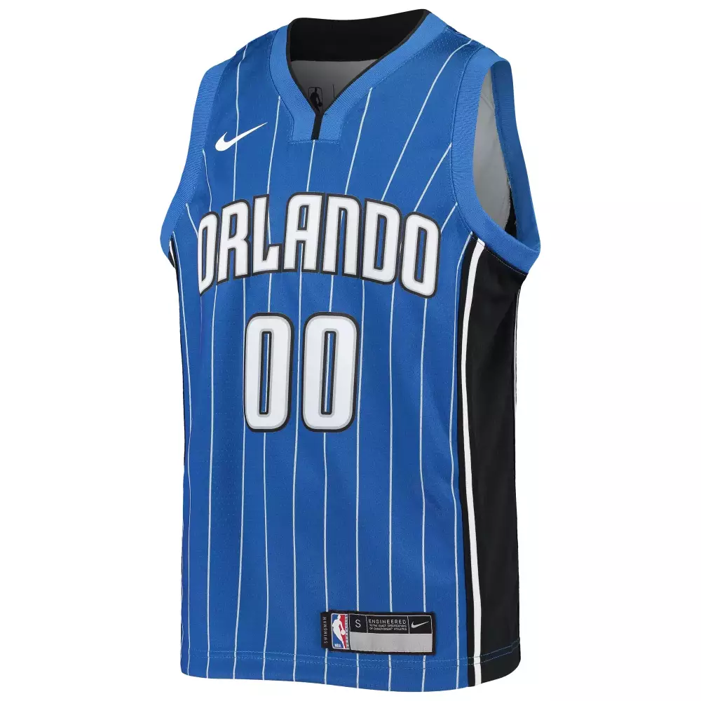 Aaron Gordon Orlando Magic Jersey Blue Men NBA White Black Swingman Icon
