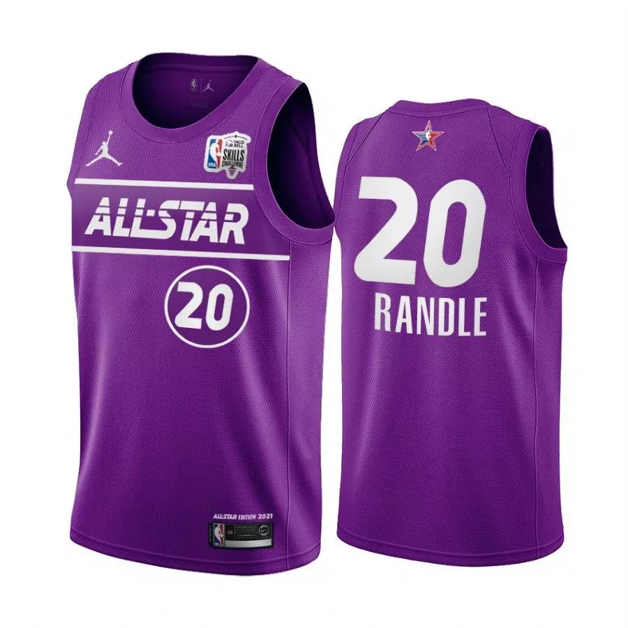 Julius Randle 20 All-star Jersey Purple Allstar Edition 2021 Skills Challenge Men