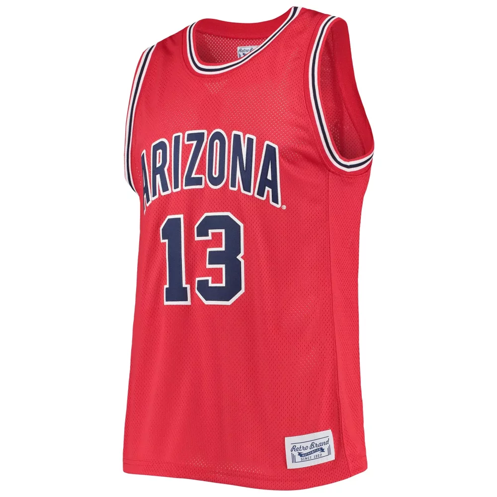 Deandre Ayton 13 Arizona Wildcats Jersey Red Men Navy Blue White Classic