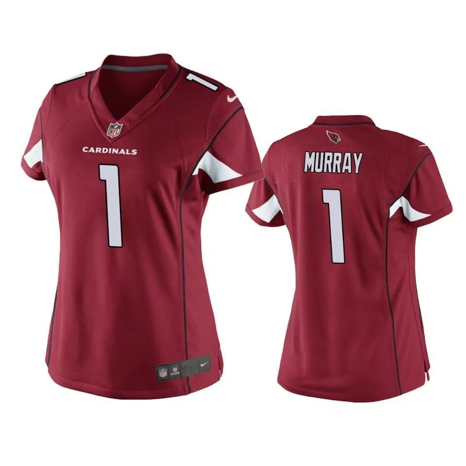 Kyler Murray 1 Cardinals Jersey Maroon Women White Black Game