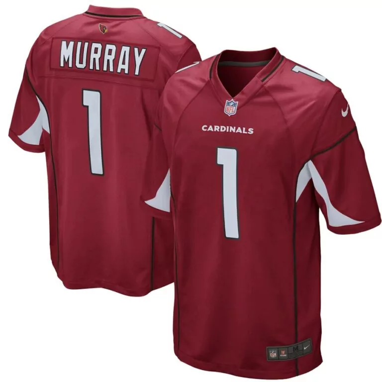 Kyler Murray 1 Cardinals Jersey Maroon Men Standard White Black Game