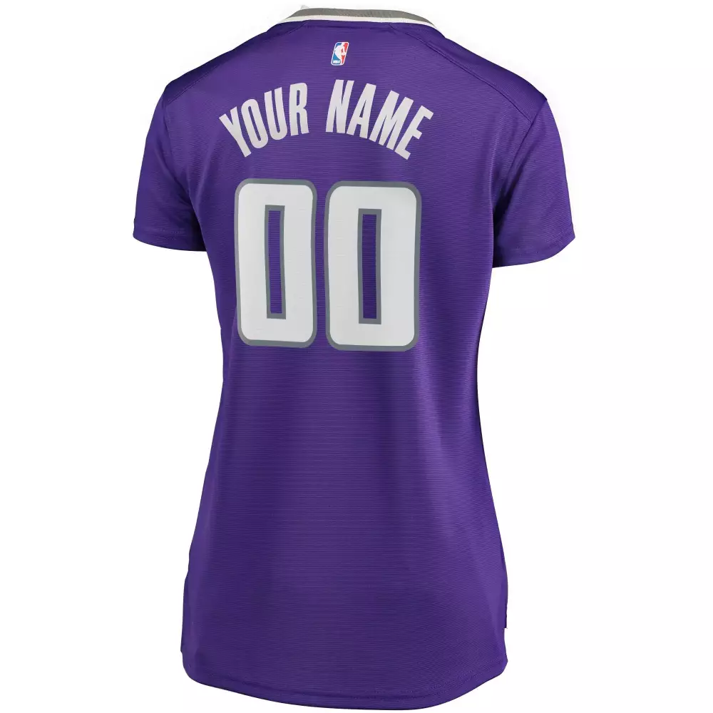 Custom Jersey Purple Grey White Icon