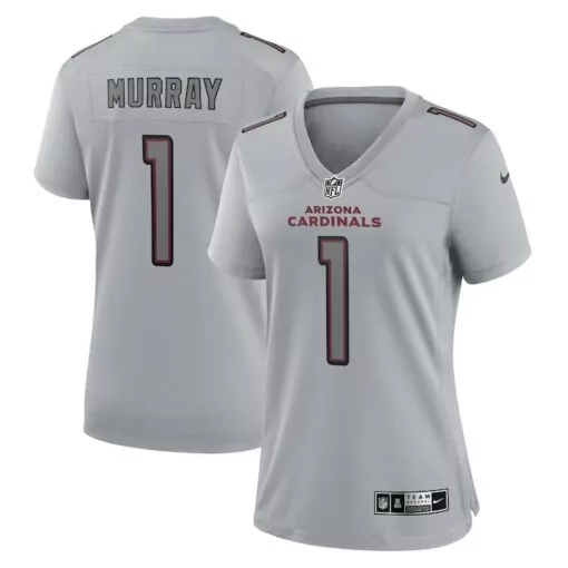 Kyler Murray 1 Arizona Cardinals Jersey Gray Women Alternate Maroon Fashion Game