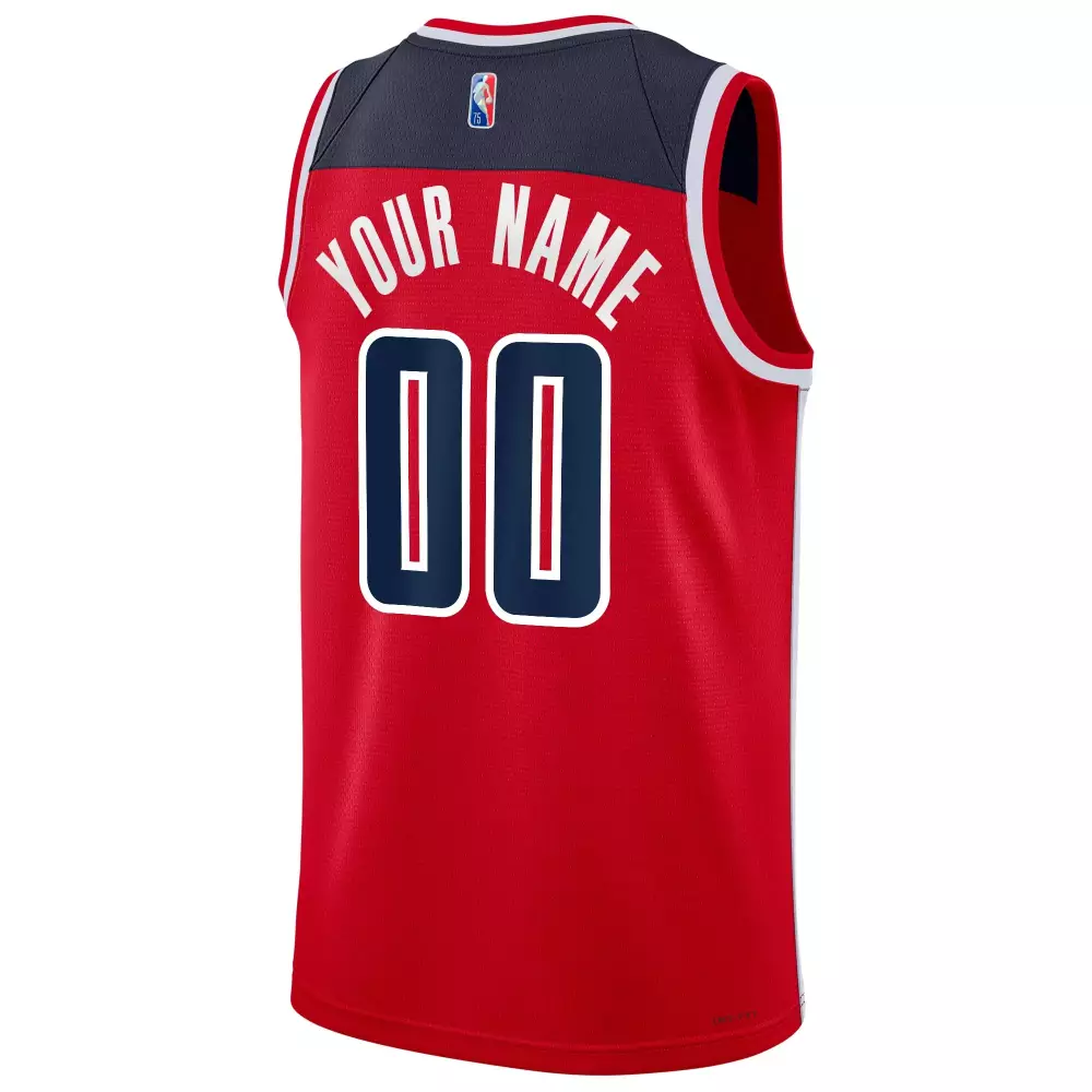 Custom Jersey Red Navy White Swingman Icon