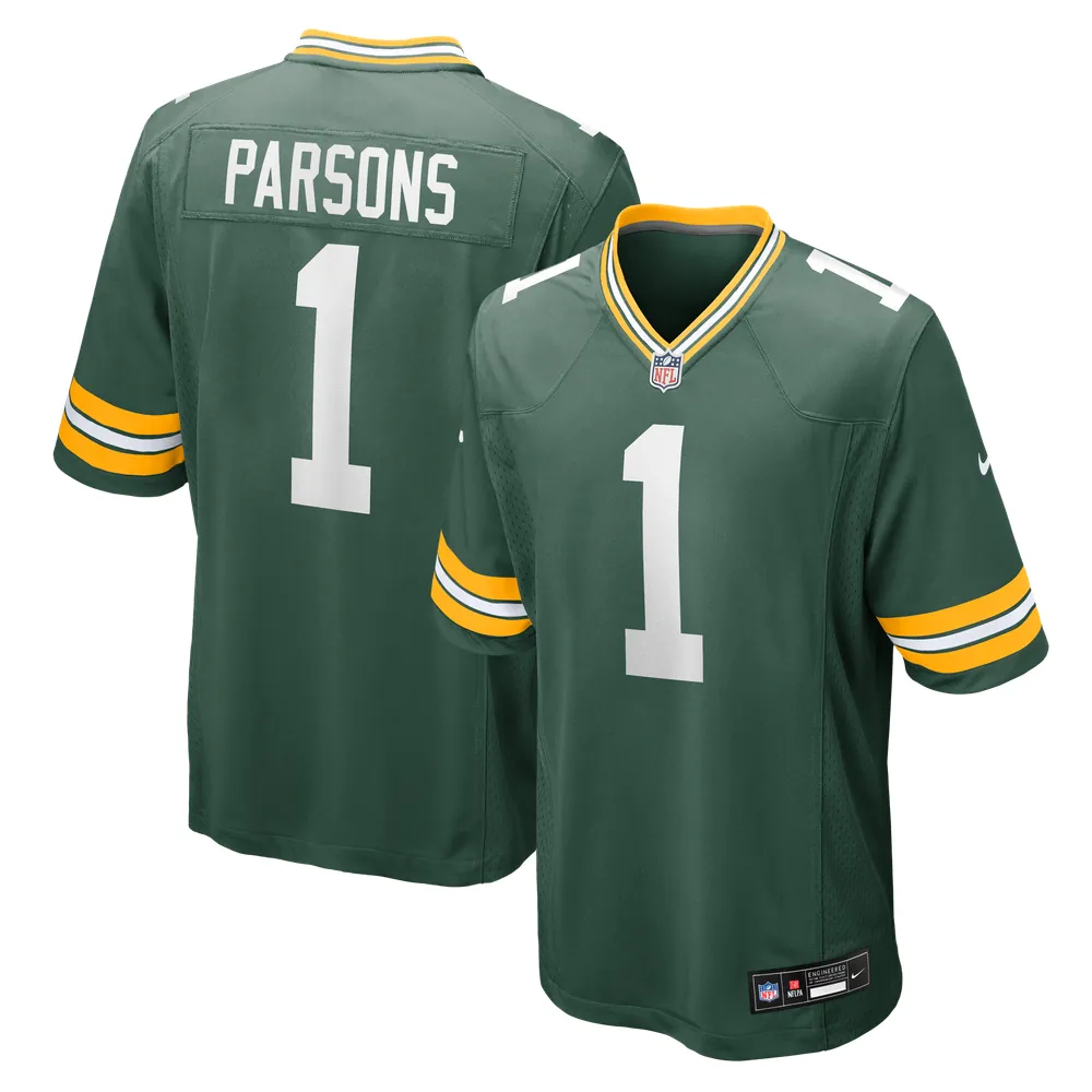 Micah Parsons Green Bay Packers Nike Game Player Jersey - Green