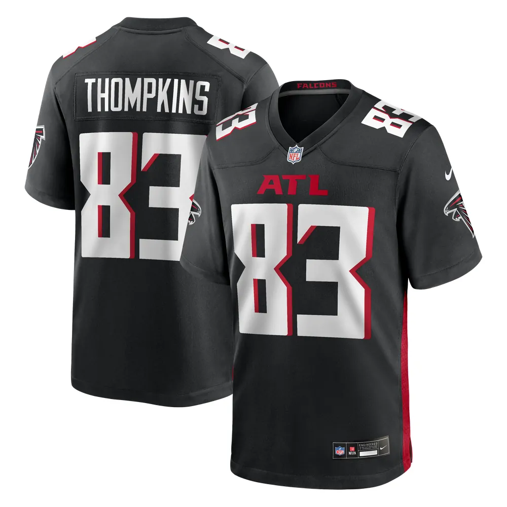 Deven Thompkins Atlanta Falcons Nike Team Game Jersey -  Black