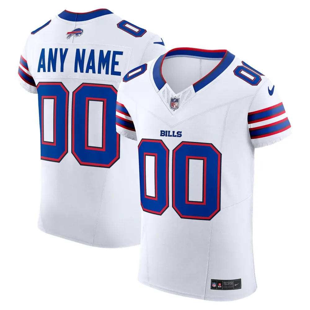 Buffalo Bills Nike Vapor F.U.S.E. Elite Custom Jersey - White