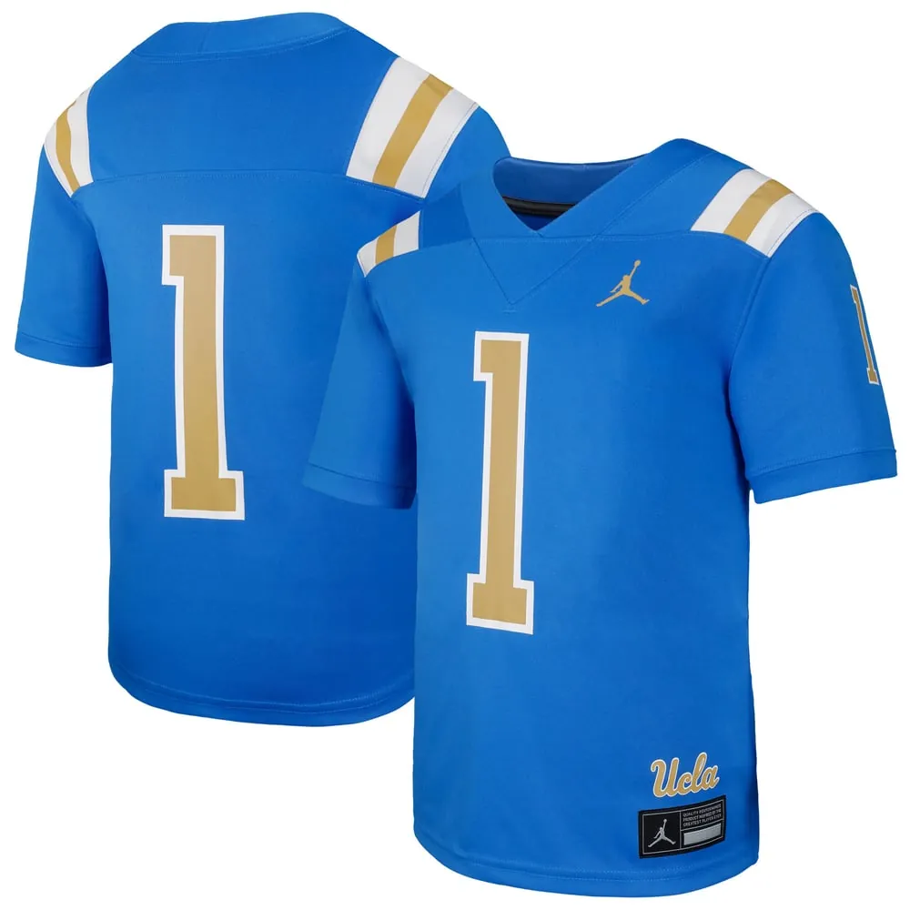#1 UCLA Bruins Jordan Brand Youth Untouchable Replica Game Jersey - Blue