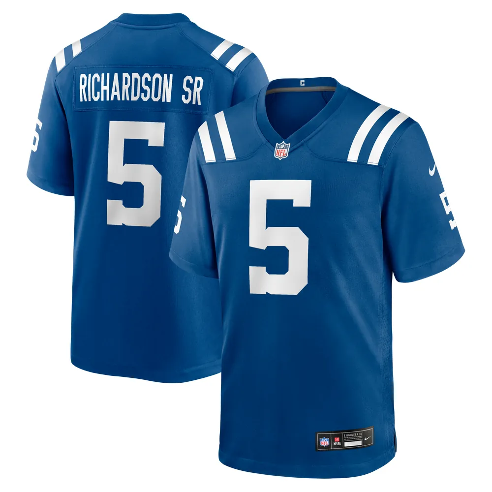 Anthony Richardson Sr. Indianapolis Colts Nike Team Game Jersey -  Royal