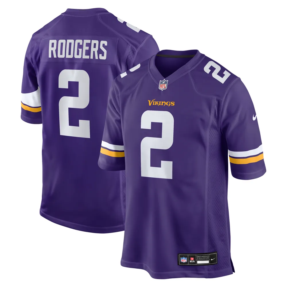 Isaiah Rodgers Minnesota Vikings Nike Team Game Jersey -  Purple
