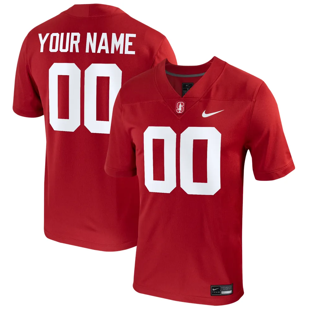 Stanford Cardinal Nike Football Custom Game Jersey - Cardinal