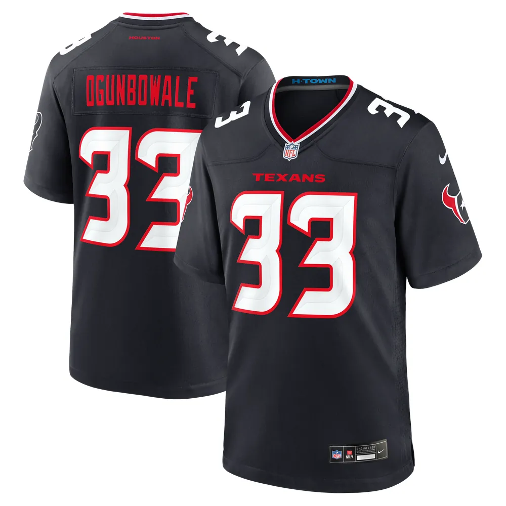 Dare Ogunbowale Houston Texans Nike Team Game Jersey -  Navy