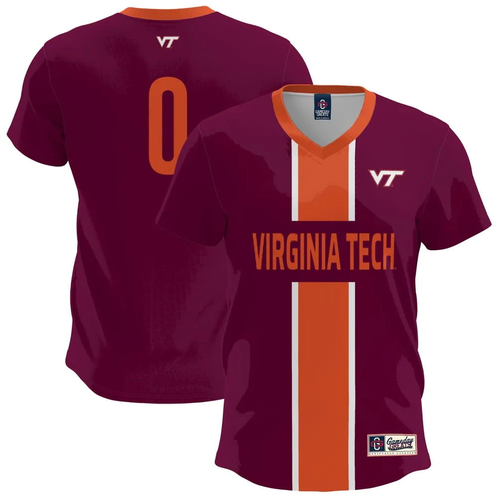 Virginia Tech Hokies GameDay Greats Lightweight Soccer Fashion Jersey - Maroon