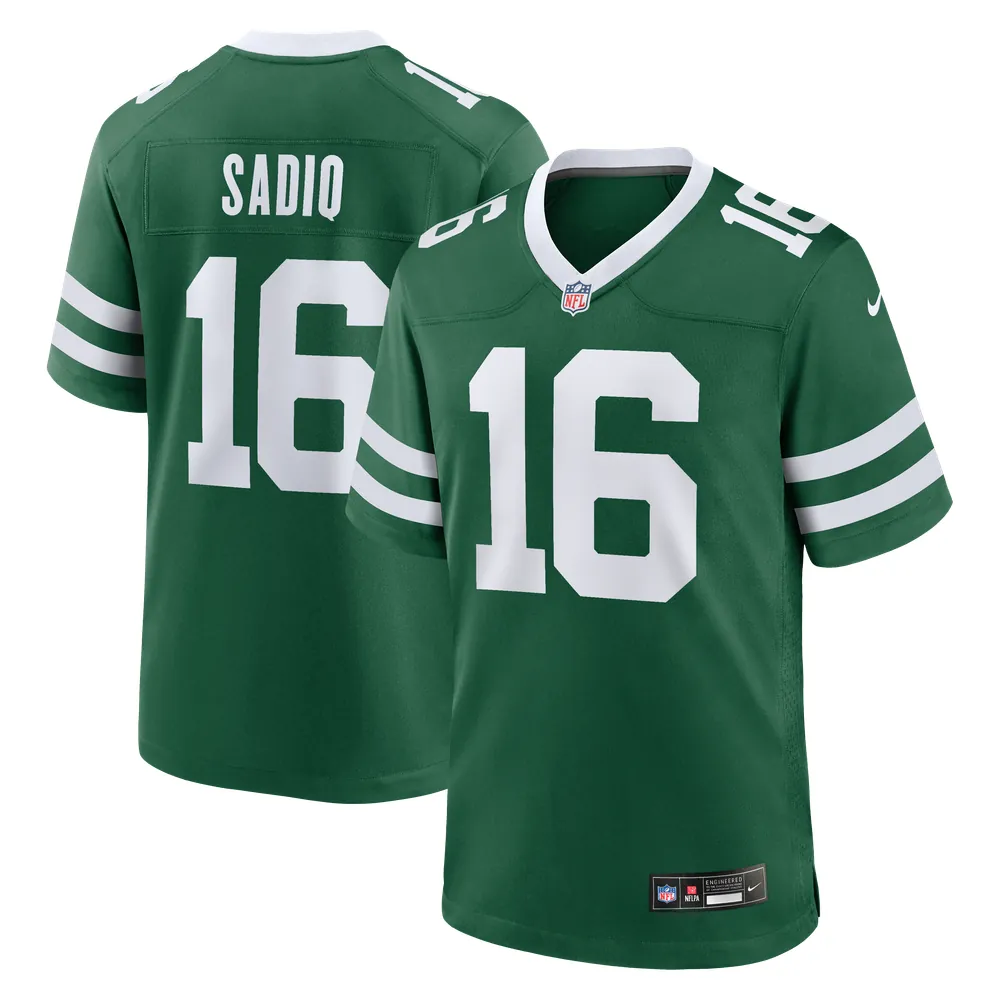 Kenyon Sadiq New York Jets Nike Team Game Jersey - Green