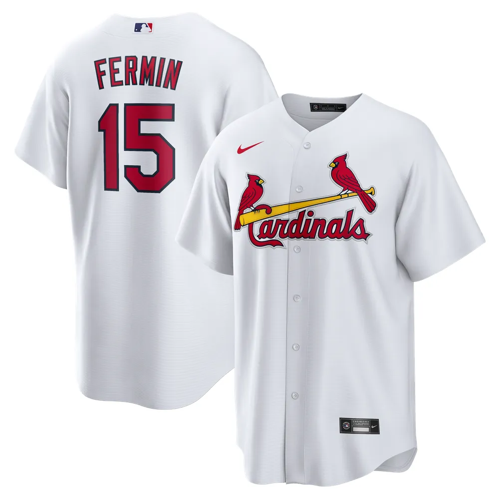 José Fermín St. Louis Cardinals Nike Home Replica Jersey - White