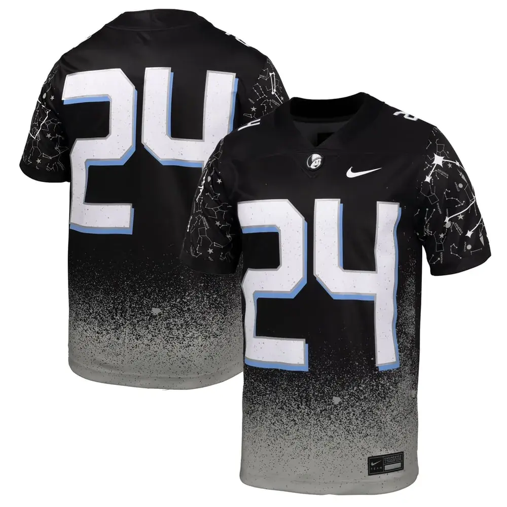 #24 UCF Knights Nike 2024 Space Game Alternate Game Jersey - Black
