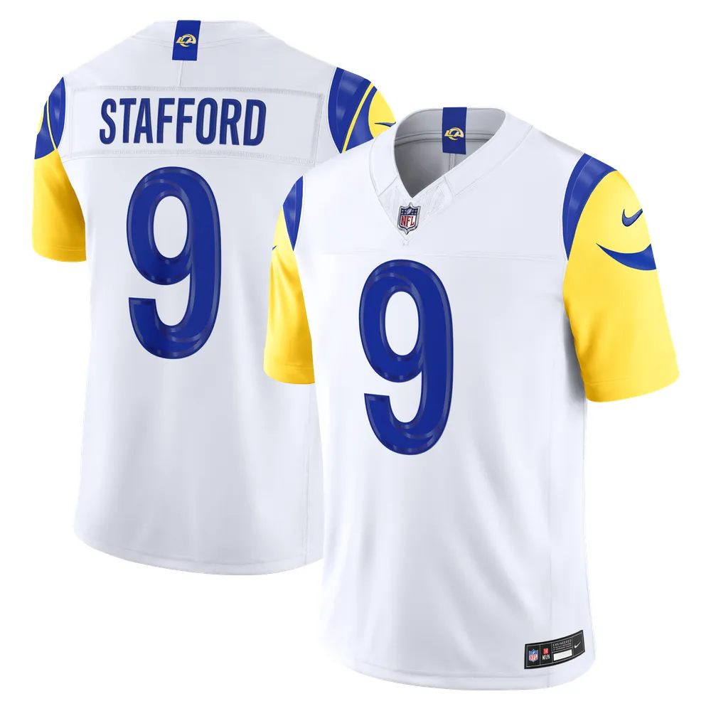 Matthew Stafford Los Angeles Rams Nike Vapor F.U.S.E. Stitched Limited Jersey - White