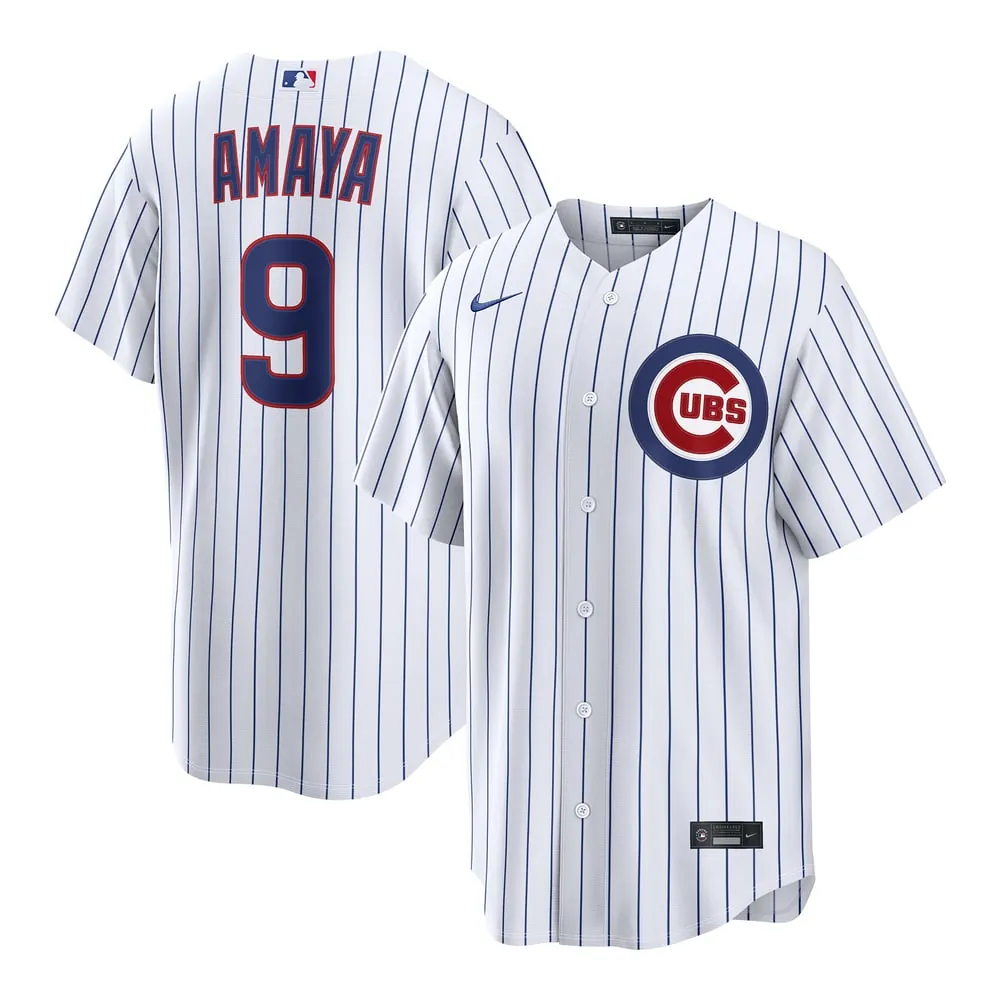 Miguel Amaya Chicago Cubs Nike Home Replica Jersey - White