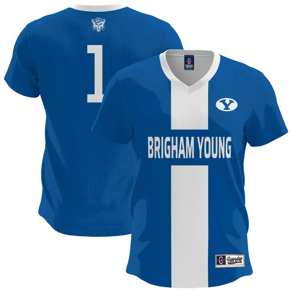 BYU Cougars GameDay Greats Lightweight Soccer Fashion Jersey - Royal