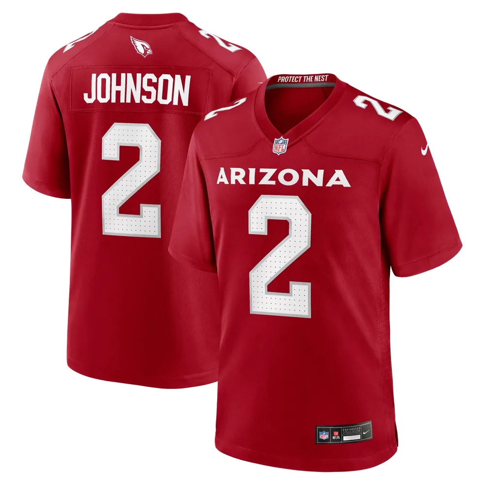 Will Johnson Arizona Cardinals Nike Team Game Jersey -  Cardinal