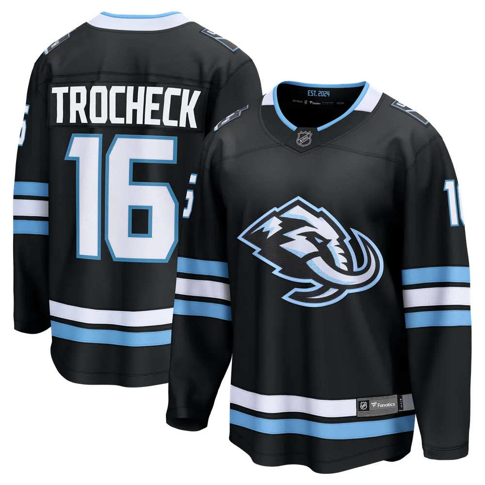 Vincent Trocheck Utah Mammoth Fanatics Home Breakaway Jersey - Black