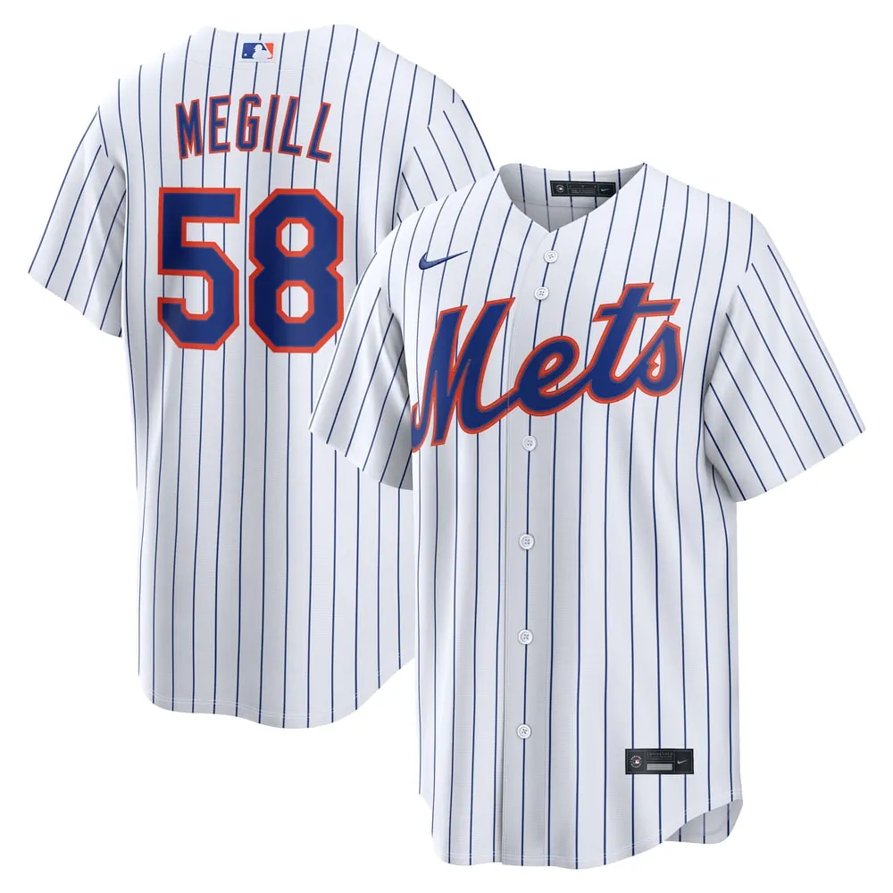 Tylor Megill New York Mets Nike Home Replica Jersey - White
