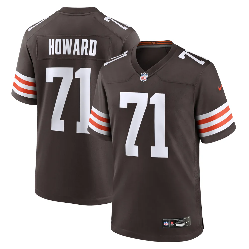Tytus Howard Cleveland Browns Nike Team Game Jersey -  Brown