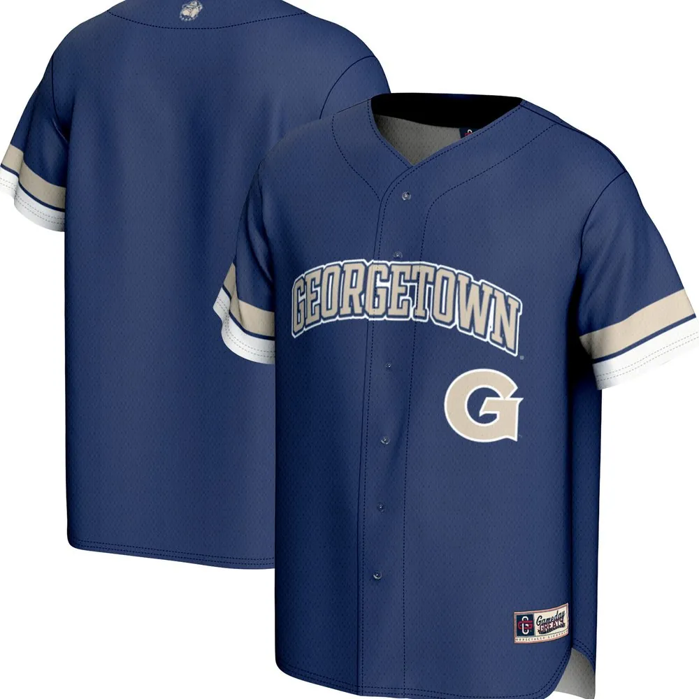 Georgetown Hoyas GameDay Greats  Spirit Baseball Jersey - Navy
