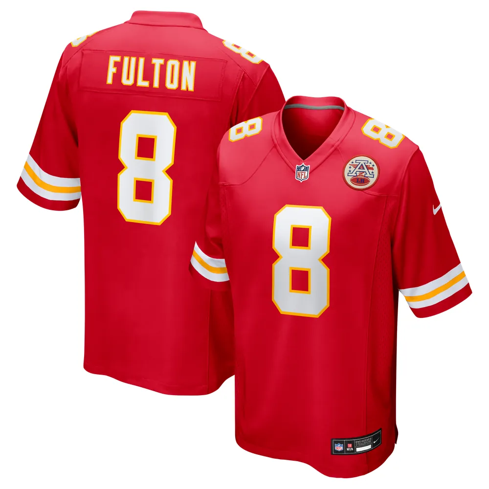 Kristian Fulton Kansas City Chiefs Nike Team Game Jersey -  Red